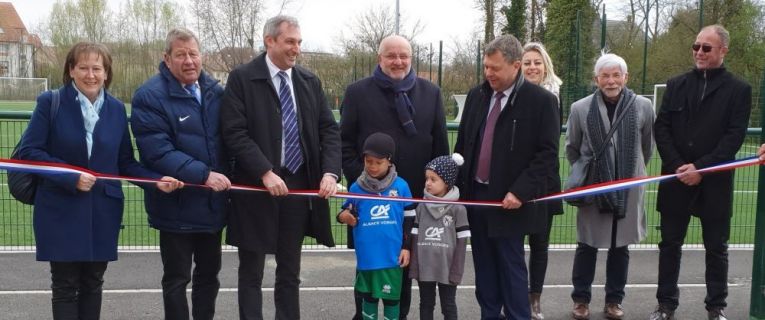 Inauguration de l'espace sportif