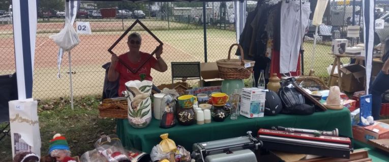 Un dimanche entre randonnées cyclo et marché aux puces