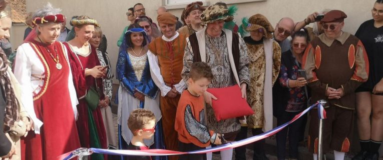 Inauguration de la rue des Echevins