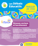 Débats éducatifs - Réseaux sociaux et harcèlement