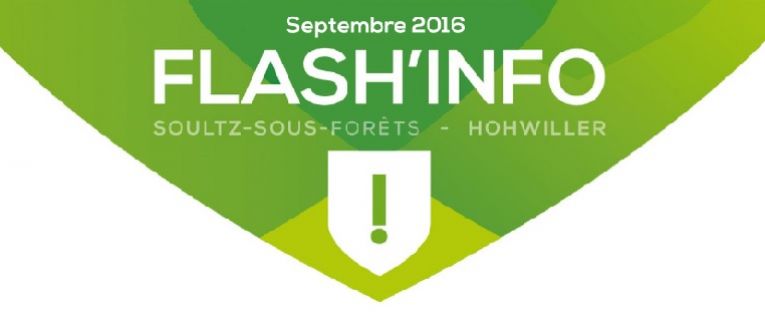 Le Flash Infos de rentrée est arrivé