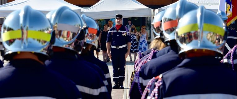 Prise de commandement du Lieutenant Marfing