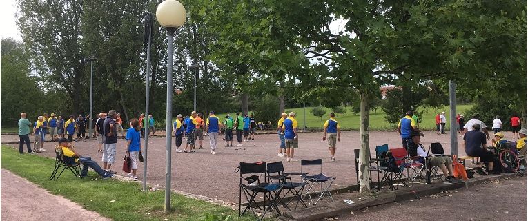 Le club de pétanque a accueilli le championnat vétérans