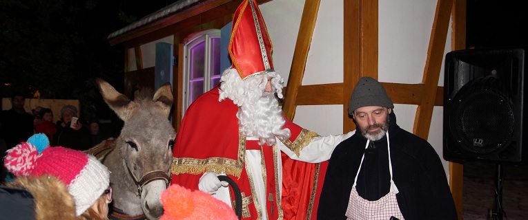 Neige, concert et visite de Saint Nicolas pour le 2e dimanche