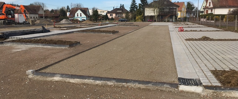 Jardins de La Saline : les travaux avancent bien ...