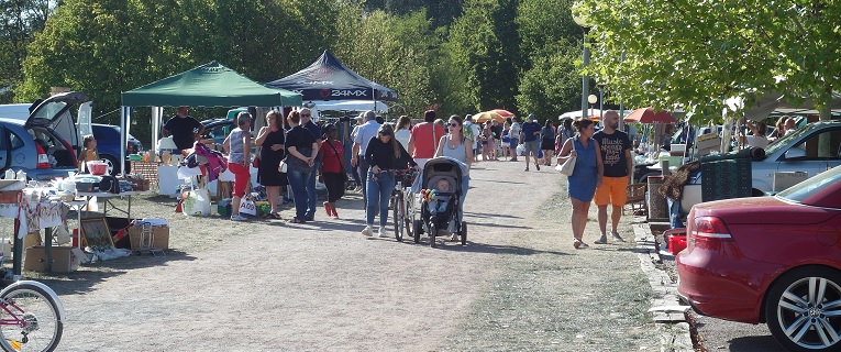 16e Vide-greniers et marché du terroir au Bruehl