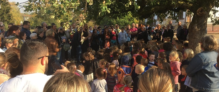 Le traditionnel petit concert de l'école maternelle