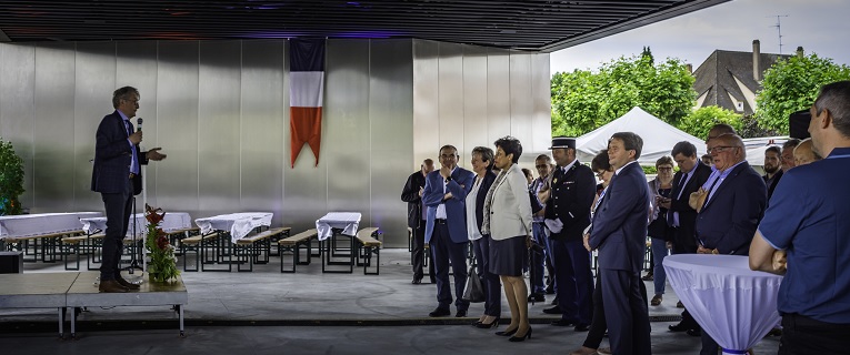 Inauguration du Forum et des Jardins de La Saline