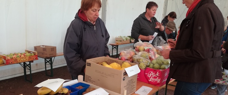 Le marché solidaire de Soultz-sous-Forêts