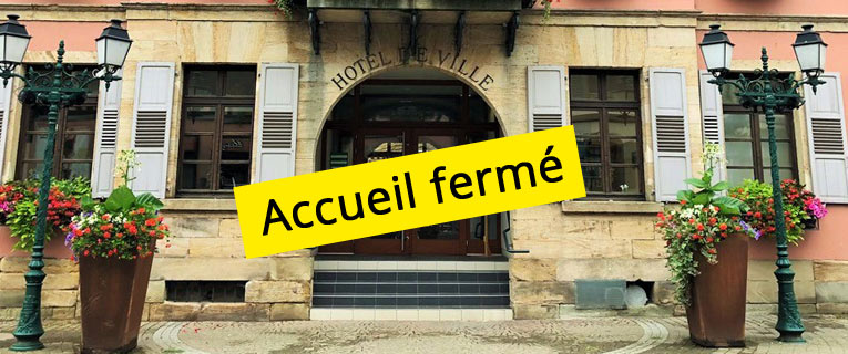 Mairie : fermeture exceptionnelle