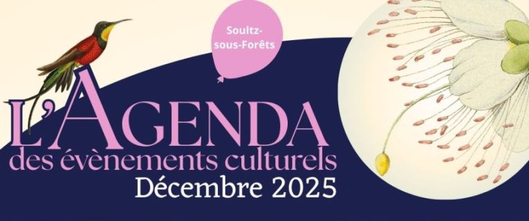 Agenda des évènements culturels du mois de Décembre