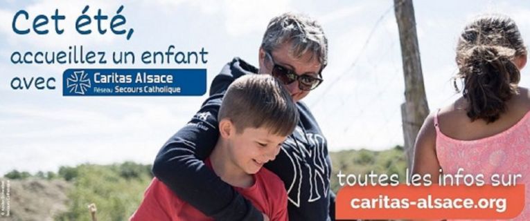 Cet été, devenez « famille de vacances » avec Caritas ! 