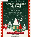 Atelier bricolage de Noël
