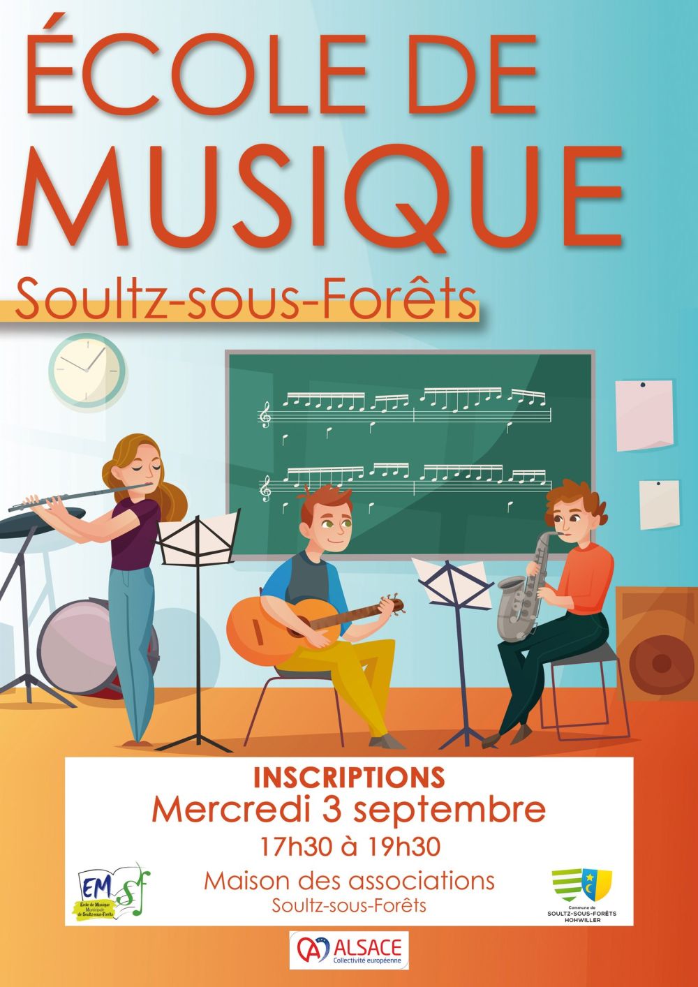inscription ecole de musique