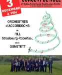 Concert de Noël de l’ensemble d’Accordéons de l’Ill et de Gunstett