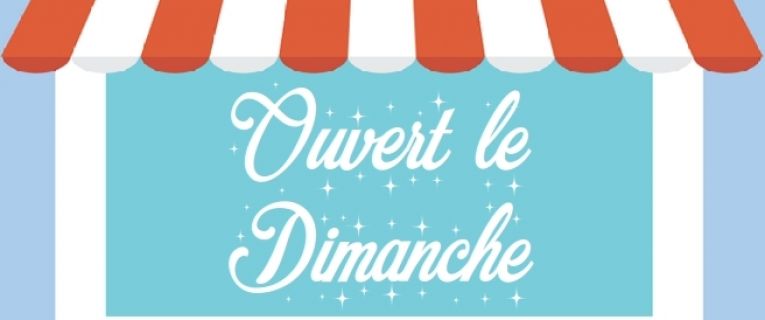 Ouverture des commerces locaux le dimanche