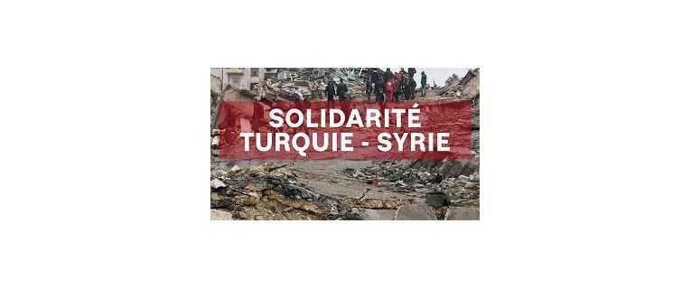 Collecte solidaire pour la Syrie