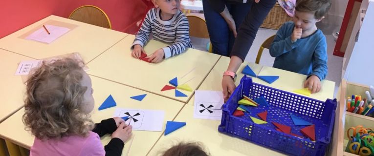 Jeux mathématiques à l'école maternelle